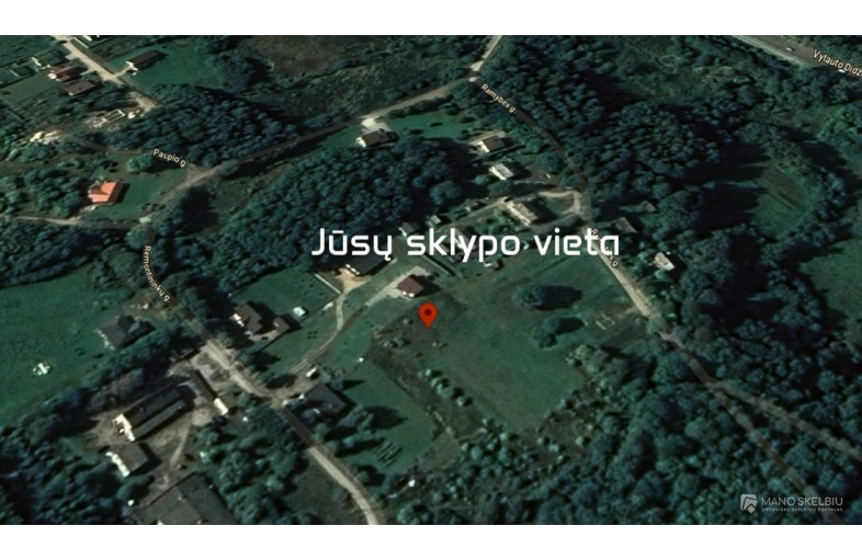 12,74 arų namų valdos sklypas Kelmėje