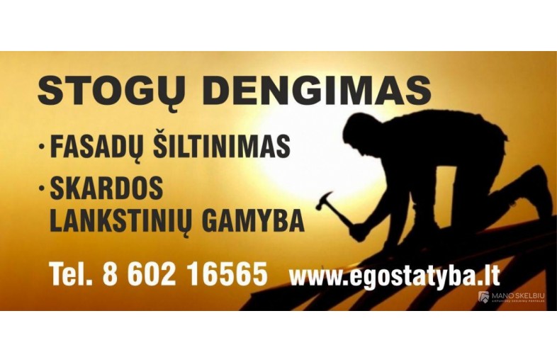 Stogų dengimas