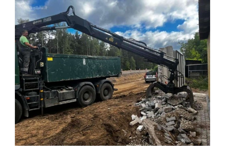 Žaliųjų ir statybinių atliekų išvežimas