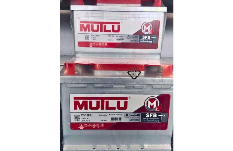 Akumuliatoriai Mutlu Nauji Paprasti irAgm Efb