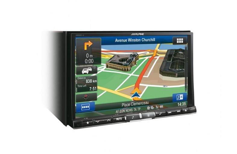 Alpine X800D-U – Navigacijos sistema  