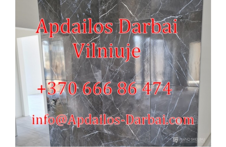 Apdailos darbai Villniuje Apdailos-Darbai.com
