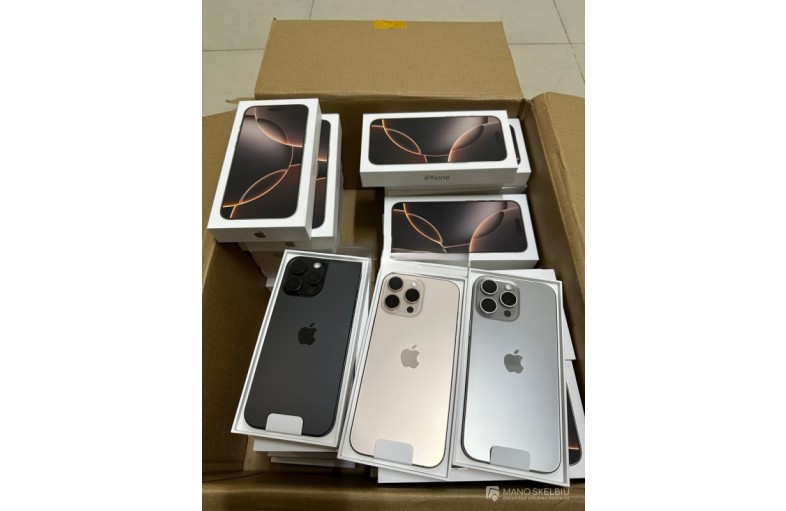 Apple iPhone 16 Pro Max, 16 Pro, 16 Plus