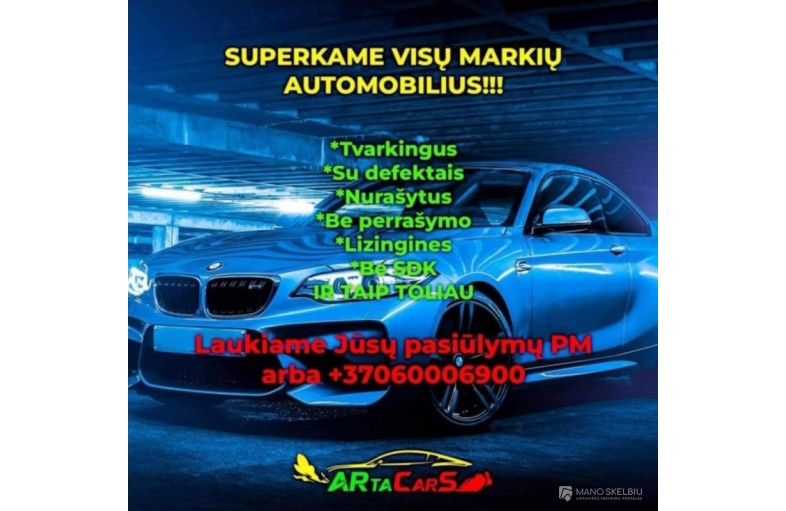 Automobilių supirkimas 