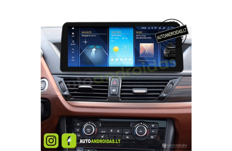 BMW X1 E84 2009-15 Android multimedija