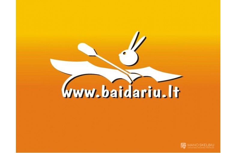 Baidarių nuoma su nakvyne - Vilnius