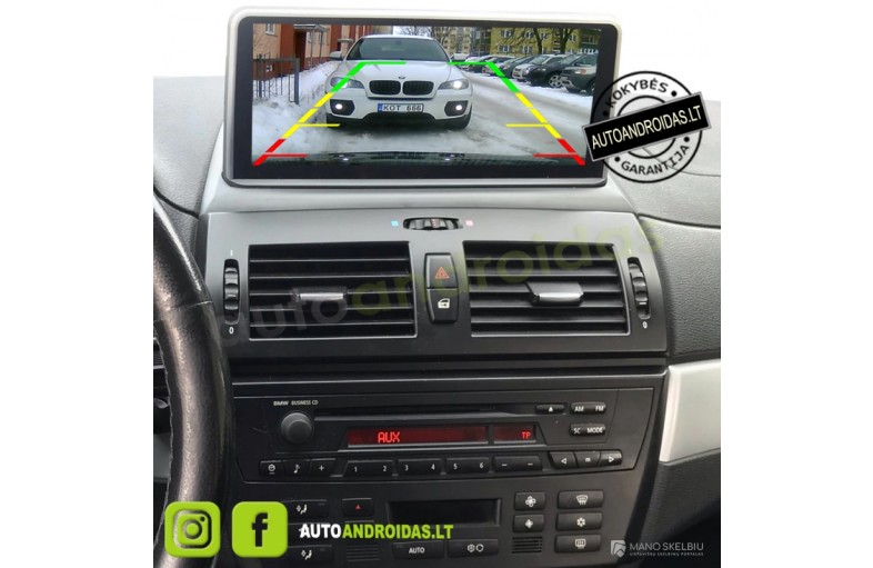 BMW X3 2004-10 Android multimedija navigacija