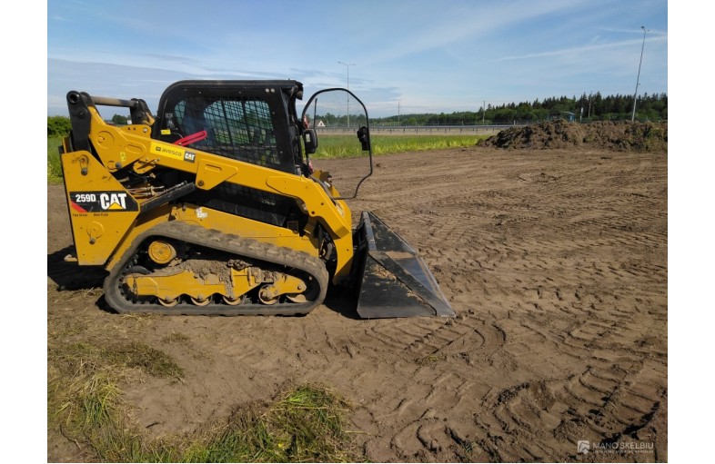 Bobcat, mini ekskavatoriaus,tralo nuoma