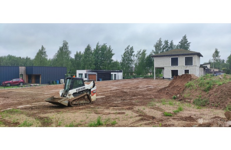 Bobcat nuoma, žemės darbai, Vilnius