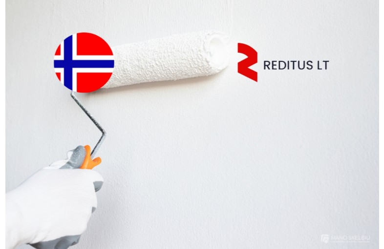 Dažytojas - tinkuotojas – darbas Norvegijoje 
