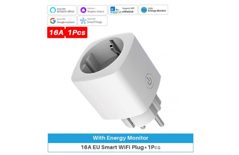 Elivco ewelink 16a smart kištukas WiFi lizdas