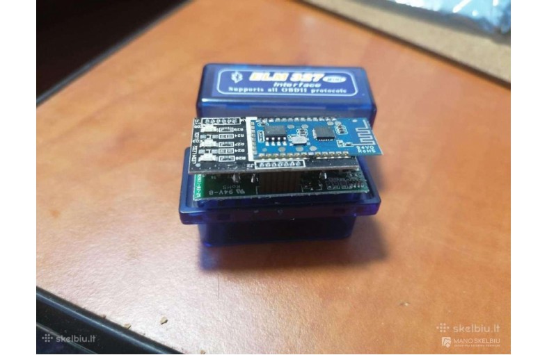 Elm327 Obd2 v.1.5 bluetooth Pic18f25k80 2PCB
