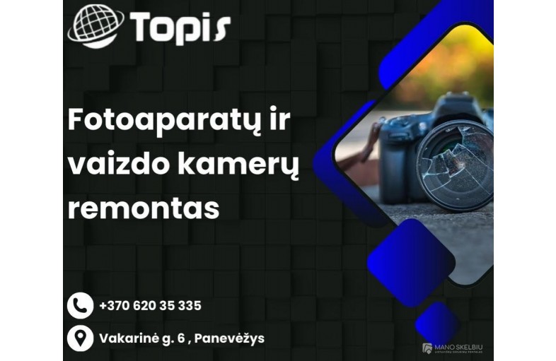 Fotoaparatų remontas