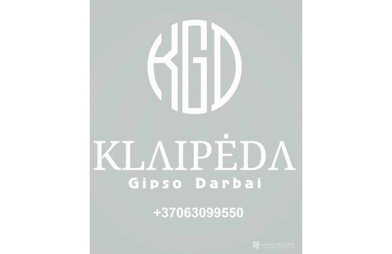 Gipso darbai