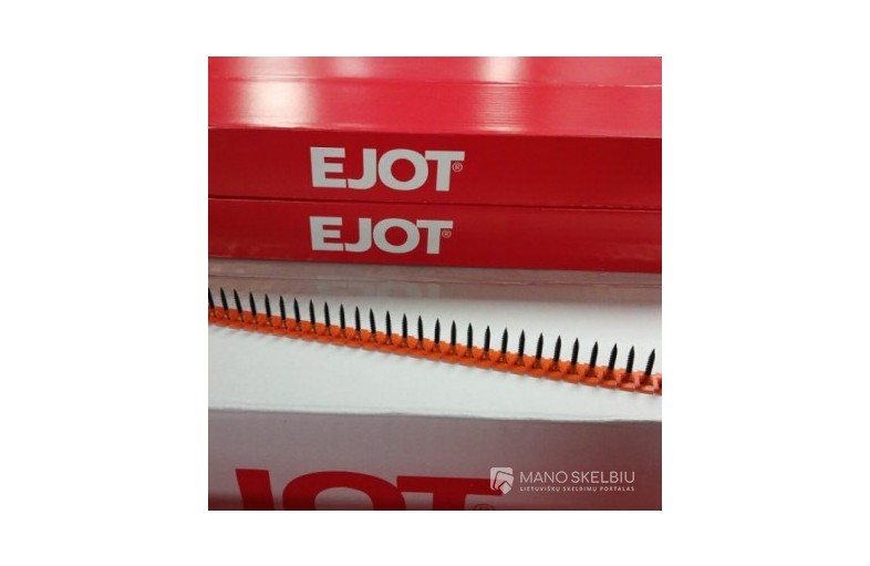 GKP Varžtai Juostoje Metalui EJOT, 3,5x25mm 