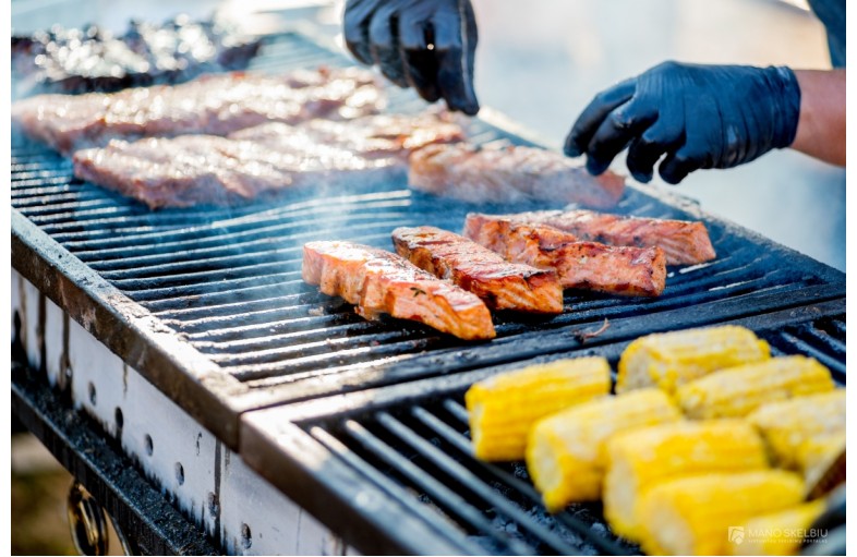Grill šefas, išvažiuojamieji banketas