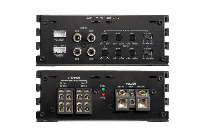 Ground Zero GZHA MINI FOUR 24V stiprintuvas