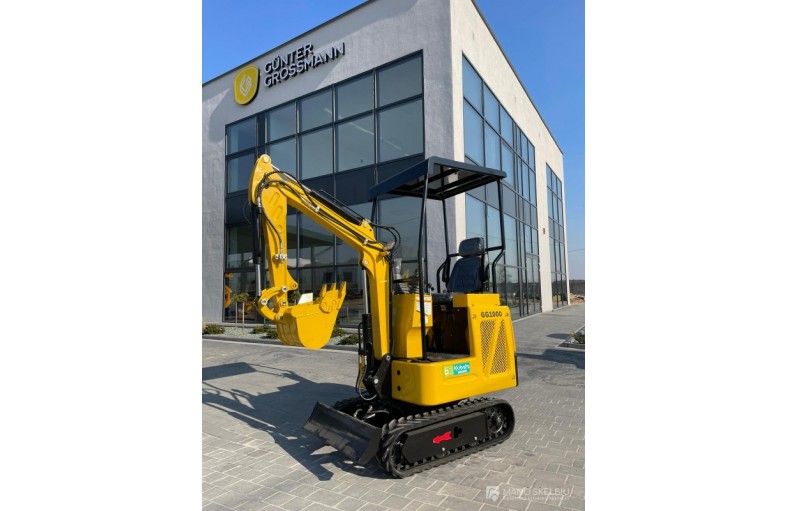 Gunter Grossmann GG1000 mini ekskavatorius