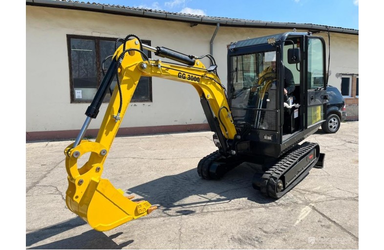 Gunter Grossmann GG3000 mini ekskavatorius