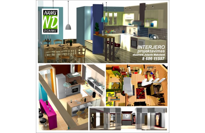 interjero projektavimas