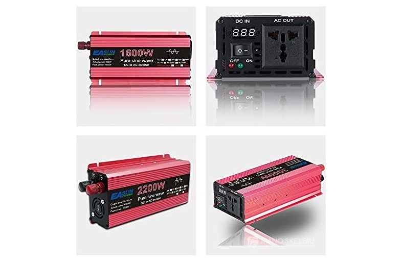 keitiklį 3000W voltas DC 12 V į AC 220-230V