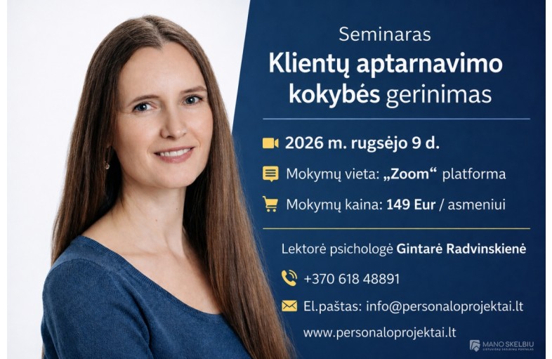 Klientų aptarnavimo kokybės gerinimas