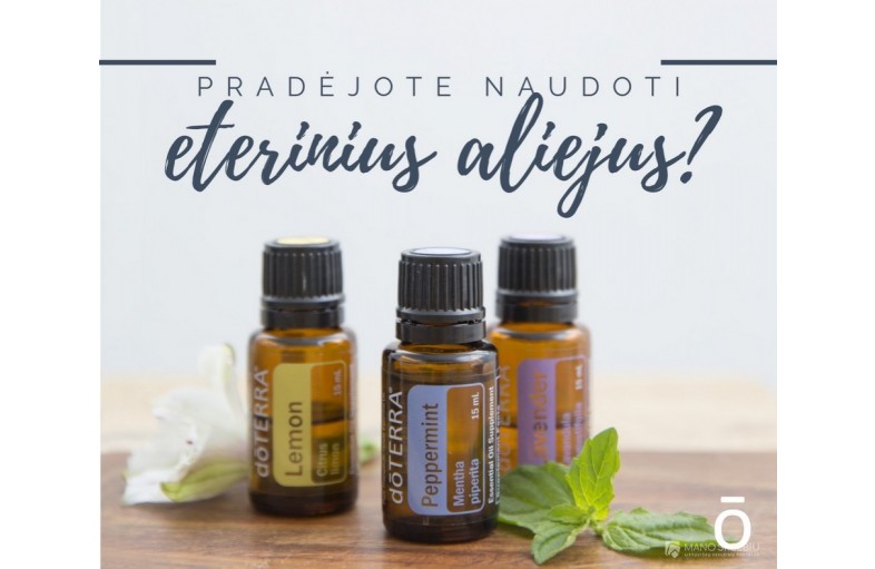 Kokybiški doTERRA Eteriniai Aliejai