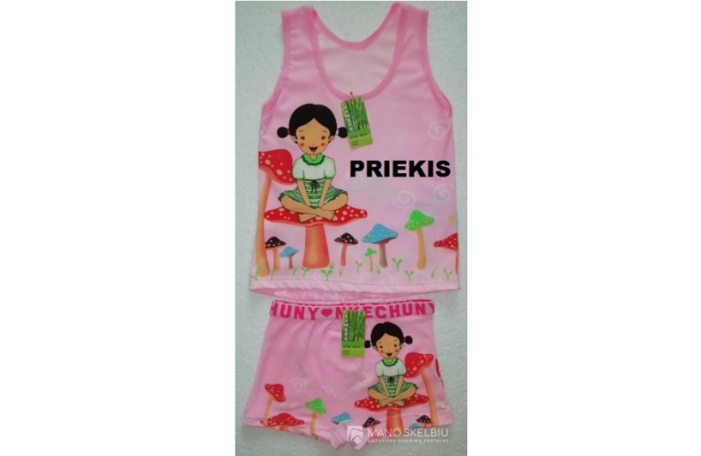 Komplektas mergaitėms vasarai
