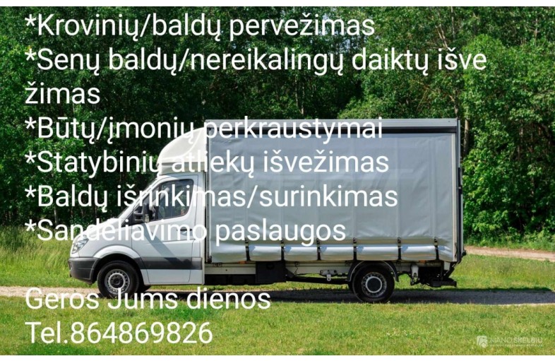 Kroviniu pervezimas 