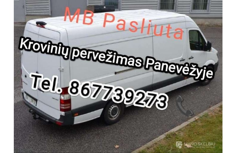Kroviniu pervezimas panevezyje