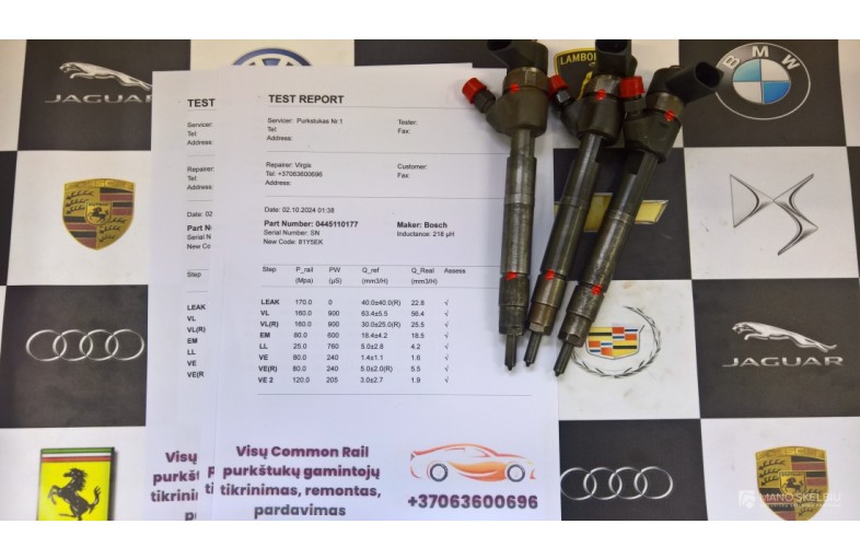 Kuro purkštukas Mercedes.0445110177