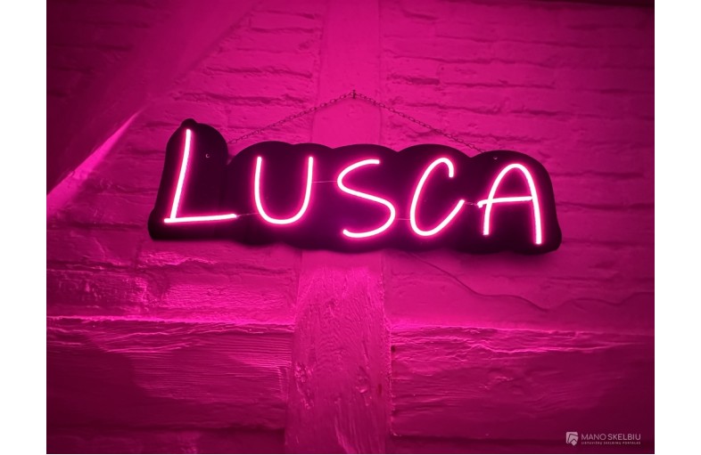 Led neon zenklų gamyba
