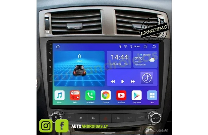 LEXUS IS200 IS250 IS350 2006-12 Androidauto