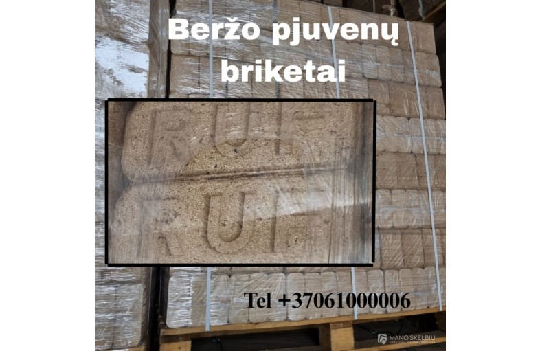 MEDŽIO PJUVENŲ BRIKETAI