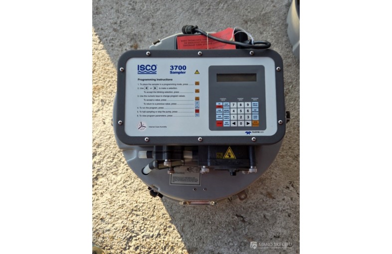 Mėginių ėmiklis ISCO 3700 Sampler 2011m.