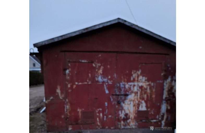 Metalinis garažas 3,5 x6m