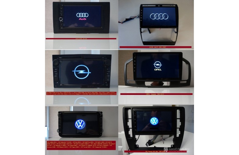 multimedia ANDROID automobiliui