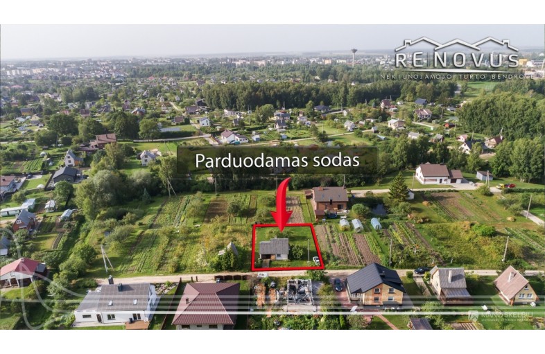Mūrinis sodo namas su židiniu! Radviliškyje!