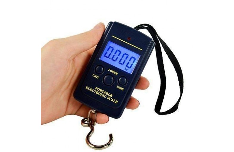 Nešiojamos elektroninės svarstyklės iki 40kg