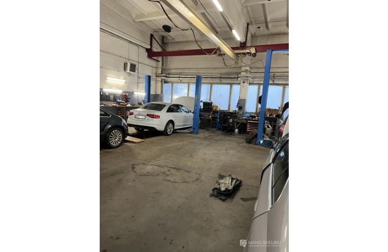 Parduodamas autoserviso verslas