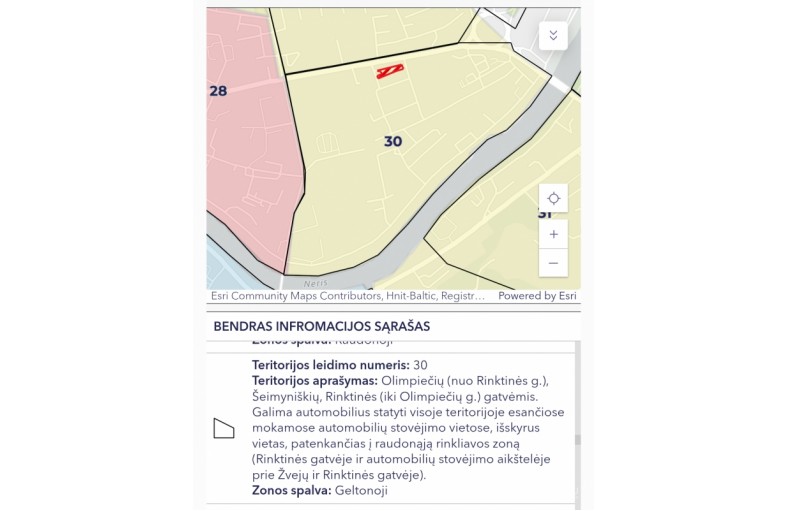 Parkavimo vieta Olimpiečių, Rinktinės g.