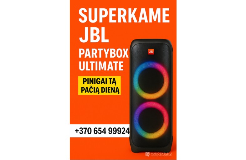 Perku Jbl Partybox +370 654 999 24