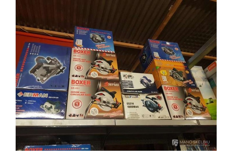 Pigiausiai Diskinis Pjuklas Eurotek 2100w!
