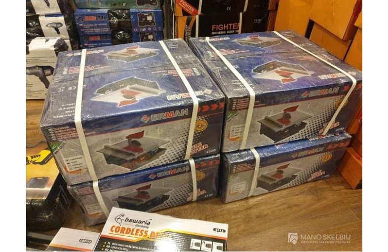 Pigiausiai Plytelių Pjaustymo Staklės 1550w!