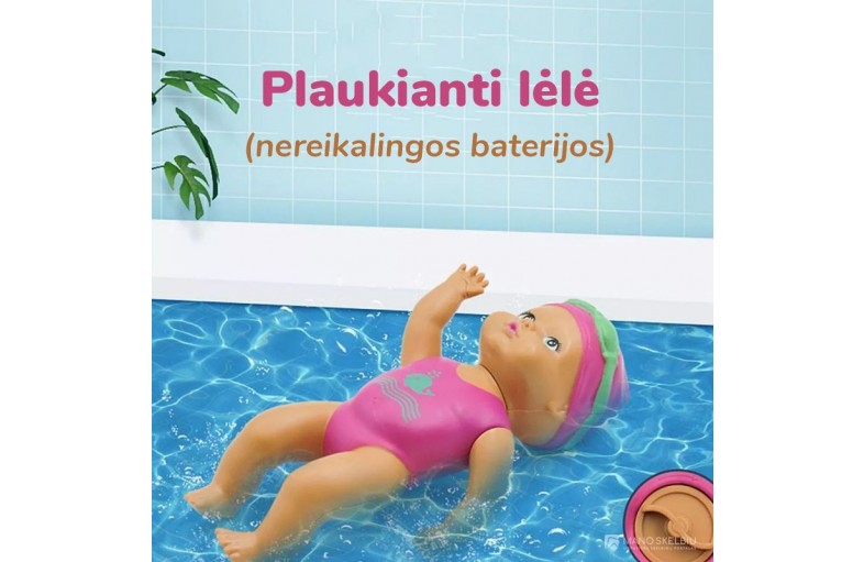 Plaukianti lėlė - nebrangiosprekes.lt