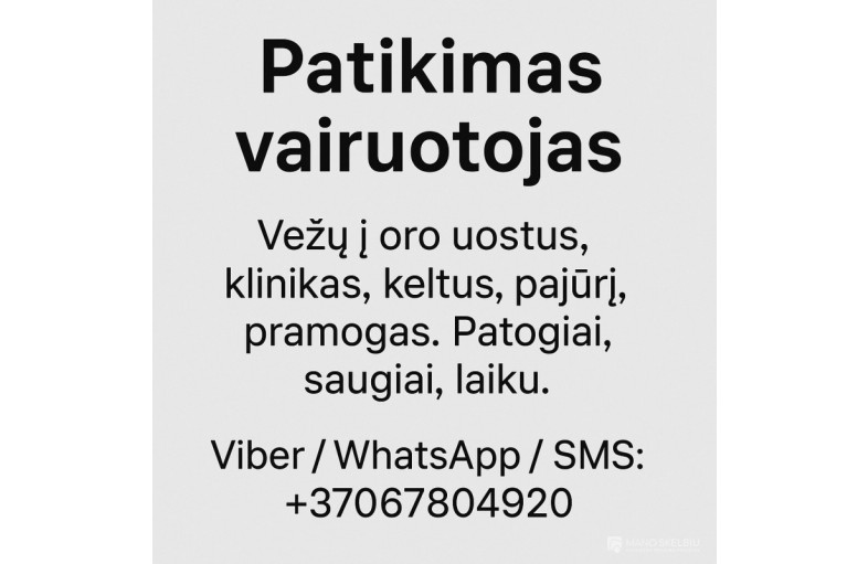 Privatus vairuotojas