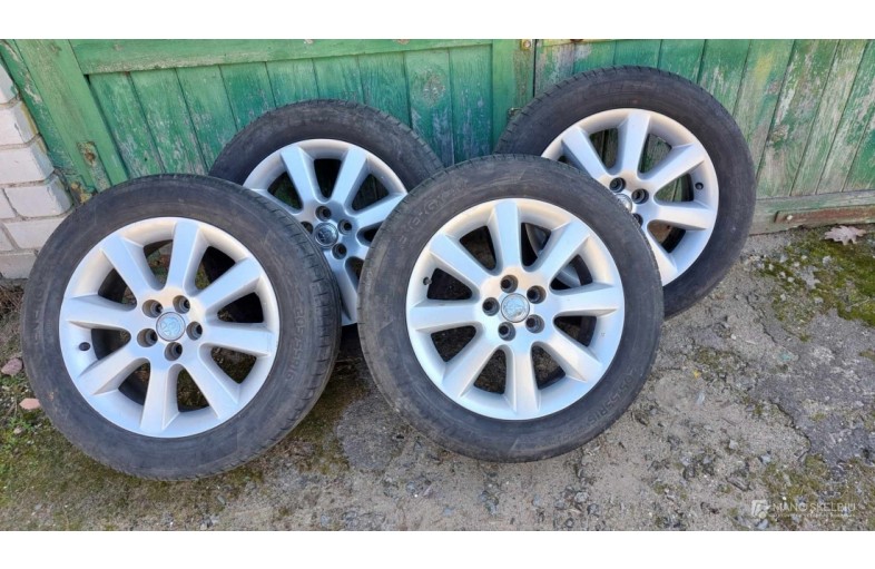R16 ratlankiai Toyota su vasarinėm padangom