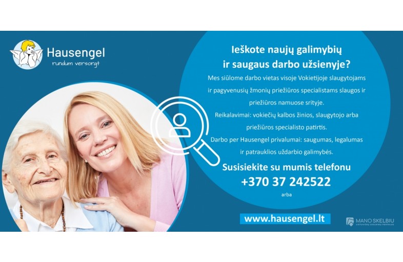 Senelių slauga Vokietijoje