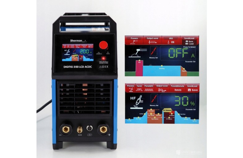 SHERMAN DIGITIG 200LCD ACDC PULSE