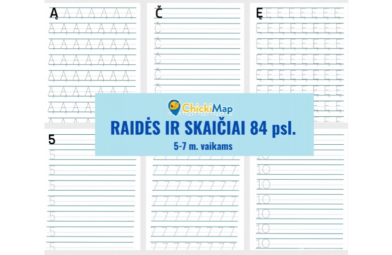 Skaitmeninės mokymosi užduotys vaikams 